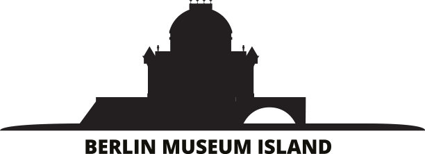 德国柏林博物馆岛城市天际线图片下载