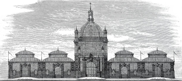 柏林卫生展览主楼图片下载