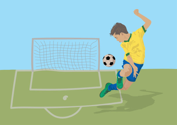 小孩踢足球图片下载