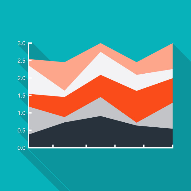 面积图图标图片下载