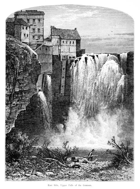 田纳西东上瀑布，纽约州，美国，美国地理图片下载