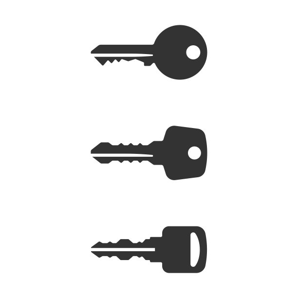 关键图标设置矢量设计。图片下载