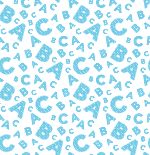 字母无缝的背景。图片下载