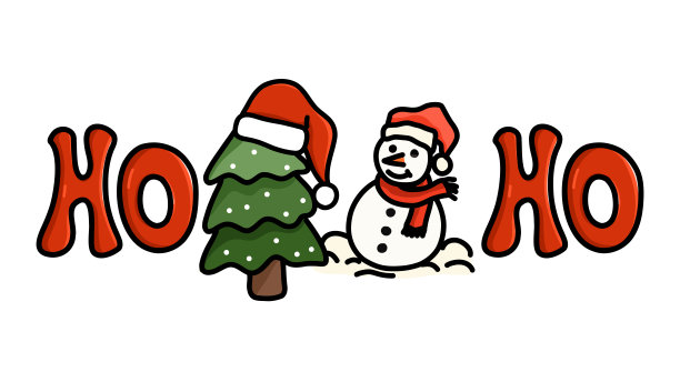 手绘圣诞图标图案图片下载