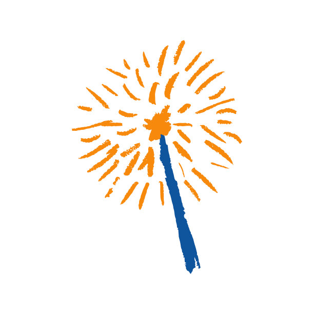 图标在手绘风格的蜡笔画图片下载