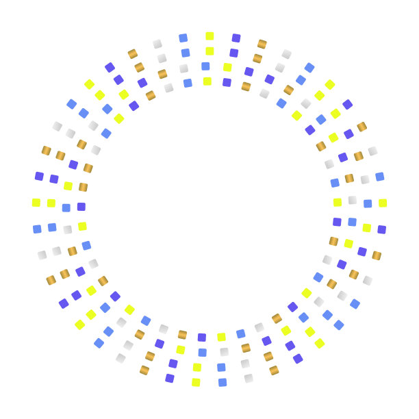 圆形的点，轨道上的金属反射。图片下载