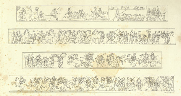 亚历山大大帝进入巴比伦，古代历史图片下载