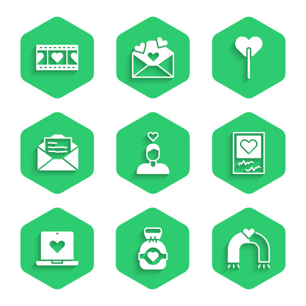 设置情侣在爱情巧克力糖果爱情磁铁图片下载