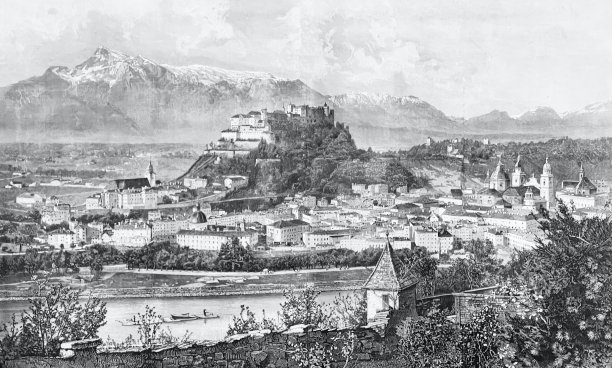 奥地利萨尔茨堡图片下载