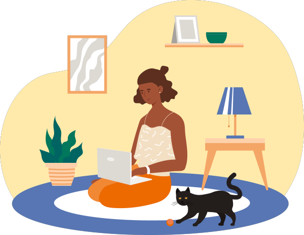 家庭办公室的概念图片下载