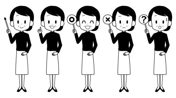 有指针的女人等图片下载