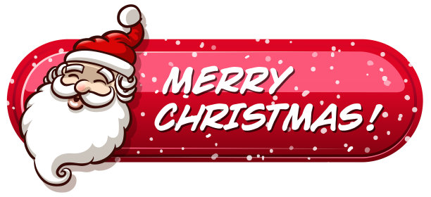 圣诞老人的旗帜图片下载