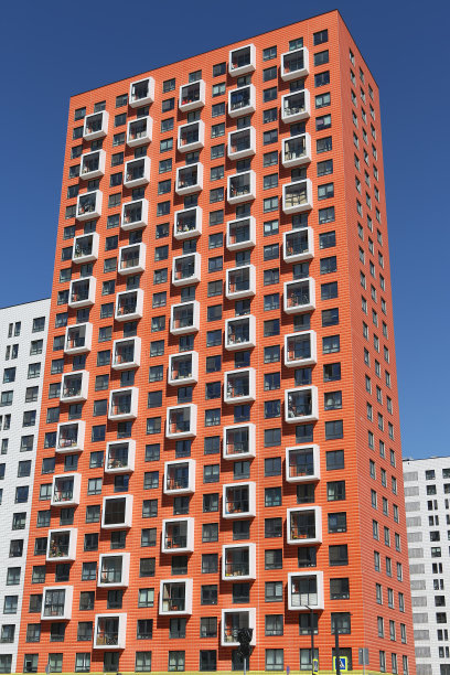 俄罗斯莫斯科布托沃的新建筑外墙图片下载