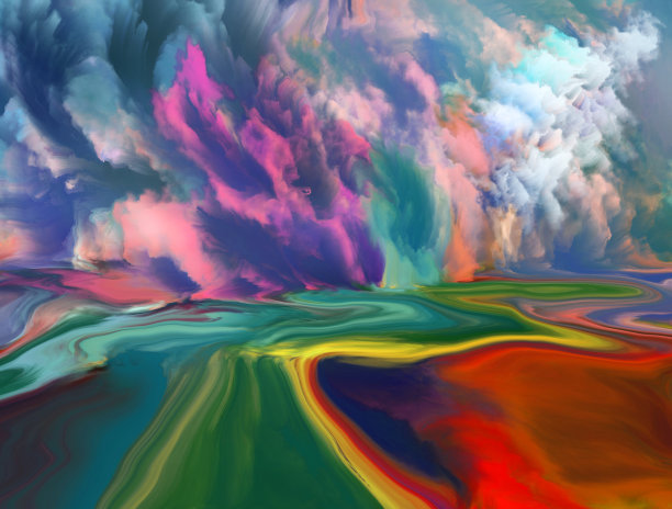 画家的想象力之地图片下载