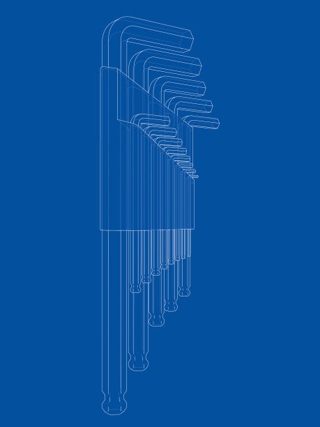 六角工具集图片下载