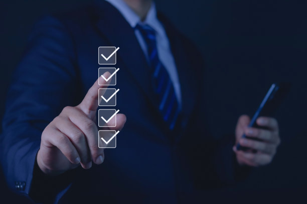 商人检查检查标记图片下载