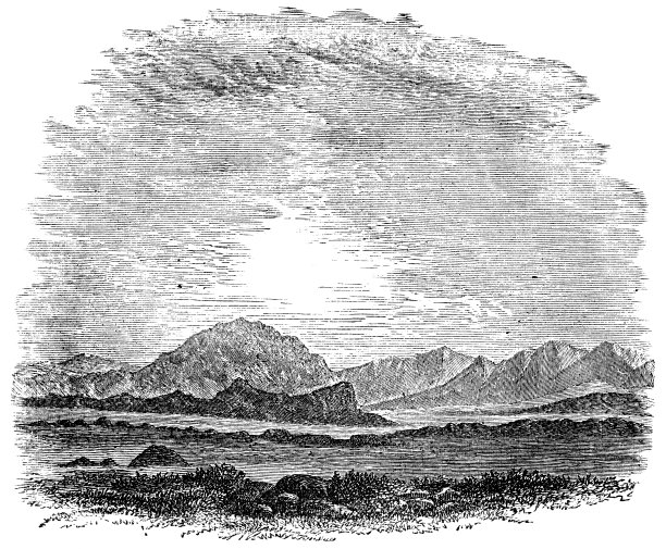 西伯利亚苔原景观，俄罗斯- 19世纪图片下载