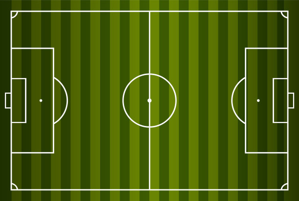 足球场或橄榄球场图片下载