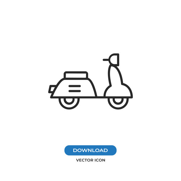 摩托车图标图片下载