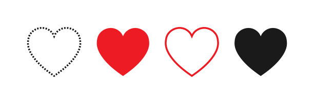 设定的心形图标图片下载