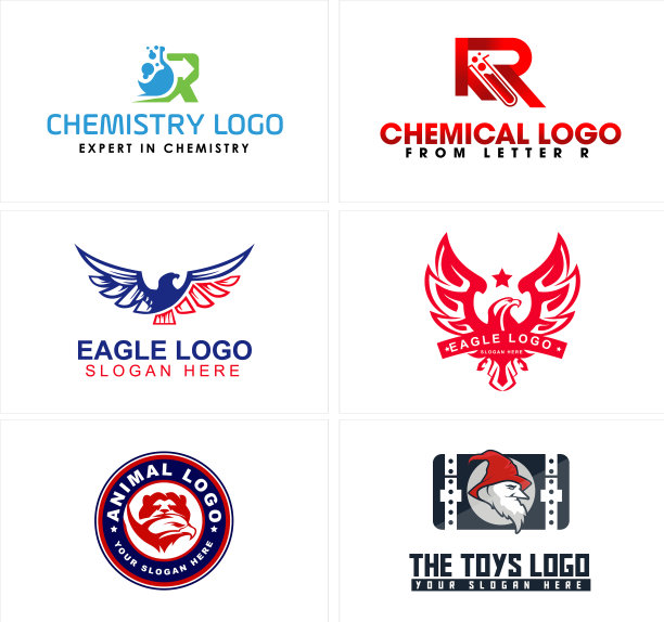 化学动物实验室标志设计图片下载