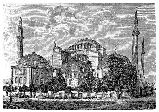 伊斯坦布尔，圣索菲亚大教堂图片下载