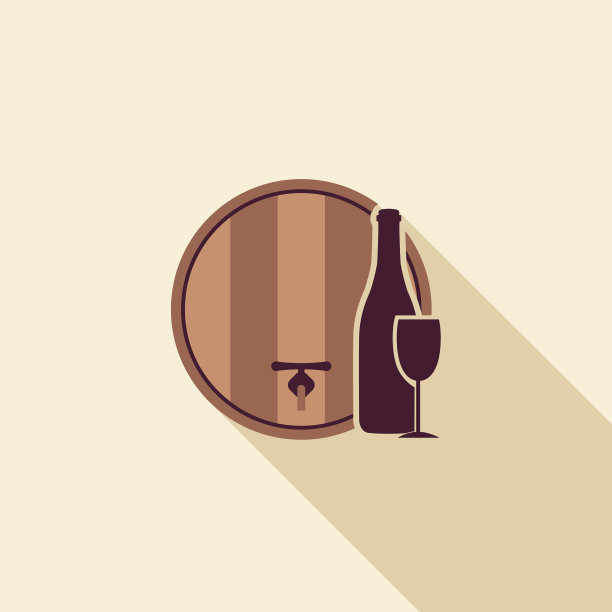 优雅的酒的图标图片下载