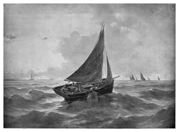 带着渔网图片下载