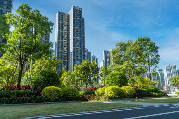 大型居住区环境图片下载