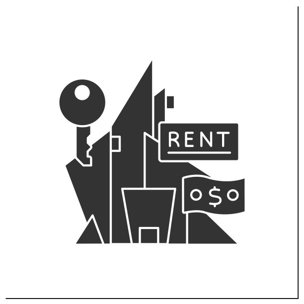 租金字形图标图片下载