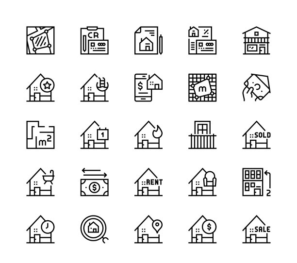 房地产的图标图片下载