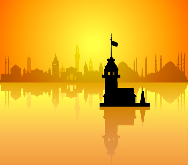 伊斯坦布尔(所有建筑都是完整的和可移动的)图片下载