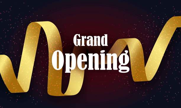 盛大的开放矢量背景股票插图图片下载