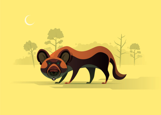 野狗字符图片下载