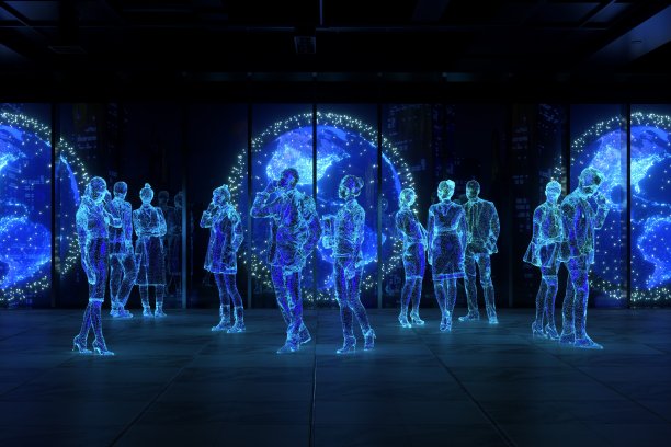 卫星连接数字人群，5g信号连接图片下载