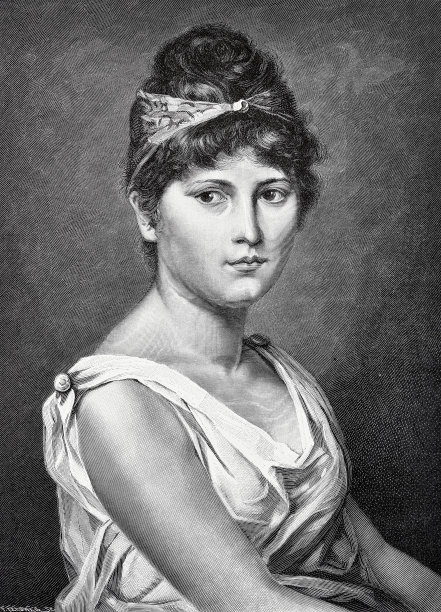 年轻女子肖像图片下载