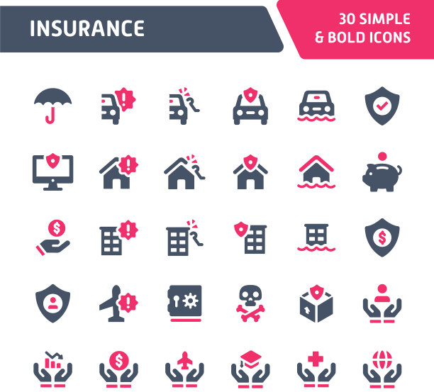 时尚服装图标套装图片下载