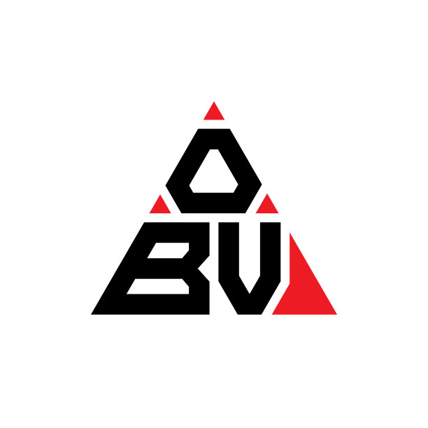 Obv三角形字母标志设计用三角形图片下载