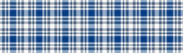 格子图案。法兰绒织物纹理。多变的背景。纹理来自格纹，桌布，衬衫，衣服，连衣裙，床上用品毯子和其他纺织品图片下载