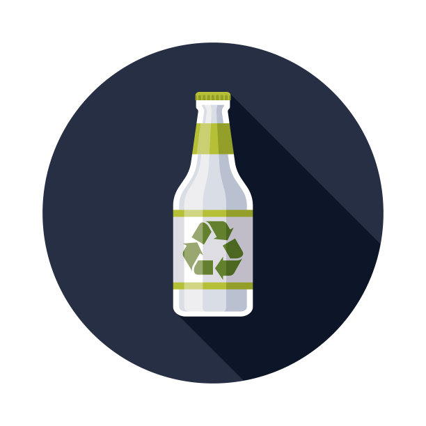 可回收的玻璃瓶图标图片下载