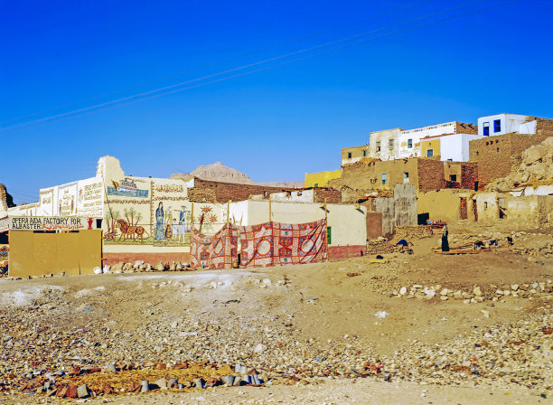 埃及古尔纳村庄图片下载