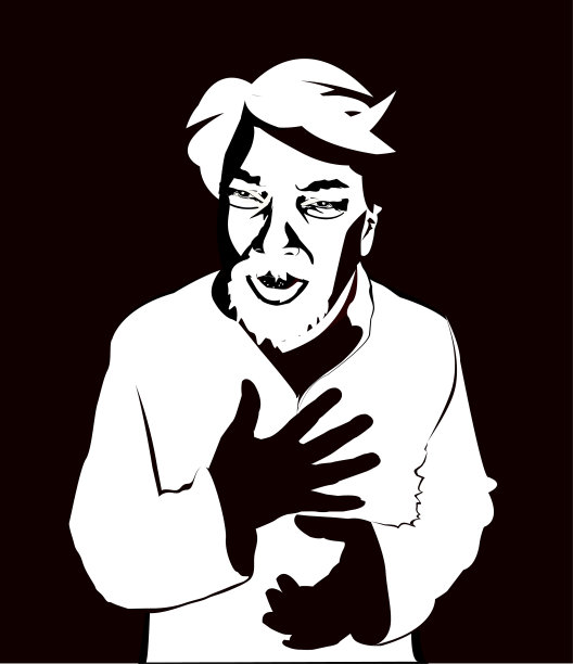 一个男人病了，图片下载