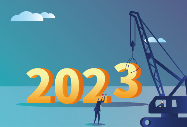 2023年，商人指导起重机安装图片下载