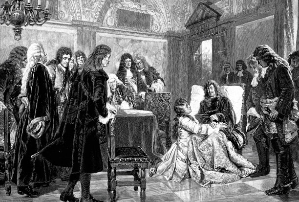 Friedrich Wilhelm, Der große Kurfürst von Brandenburg，在他的最后一次国务委员会议上。图片下载