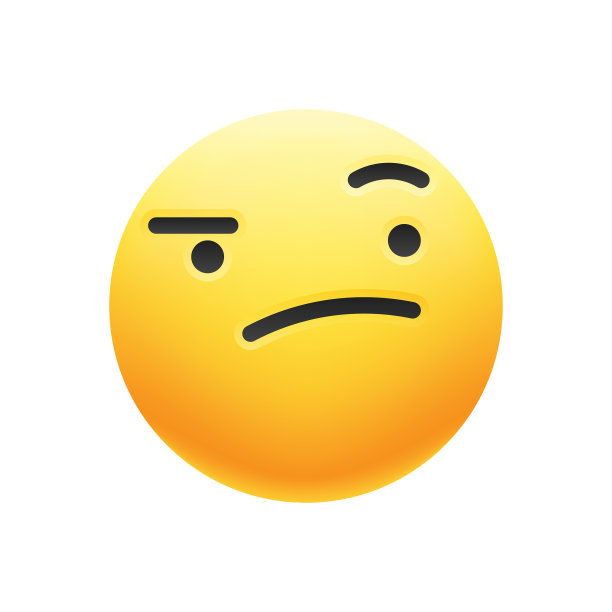 表情符号颜色逼真的阴影图片下载