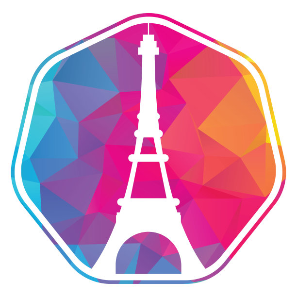 埃菲尔铁塔设计模板。图片下载