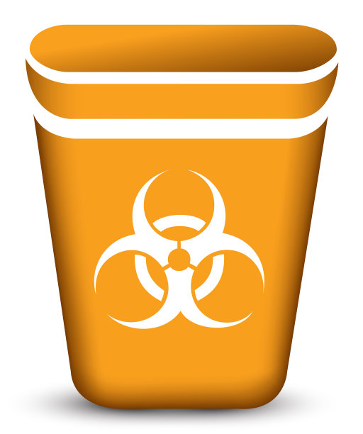 生物危害垃圾桶图片下载