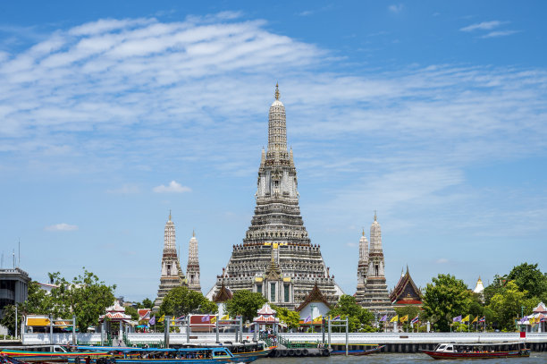 笏Arun Ratchawararam，泰国曼谷图片下载