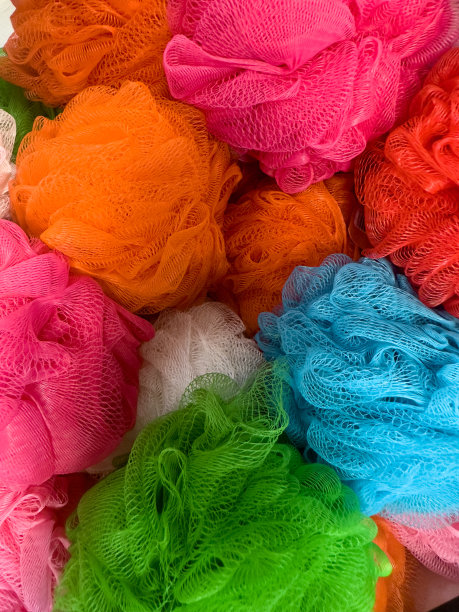 多色淋浴海绵图片下载