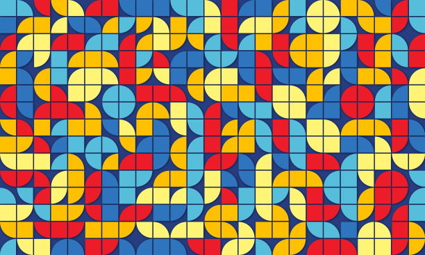 现代方块抽象背景图案图片下载